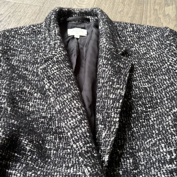 🔥WILFRED🔥 | Black and white tweed park jacket blazer - Picture 5 of 16